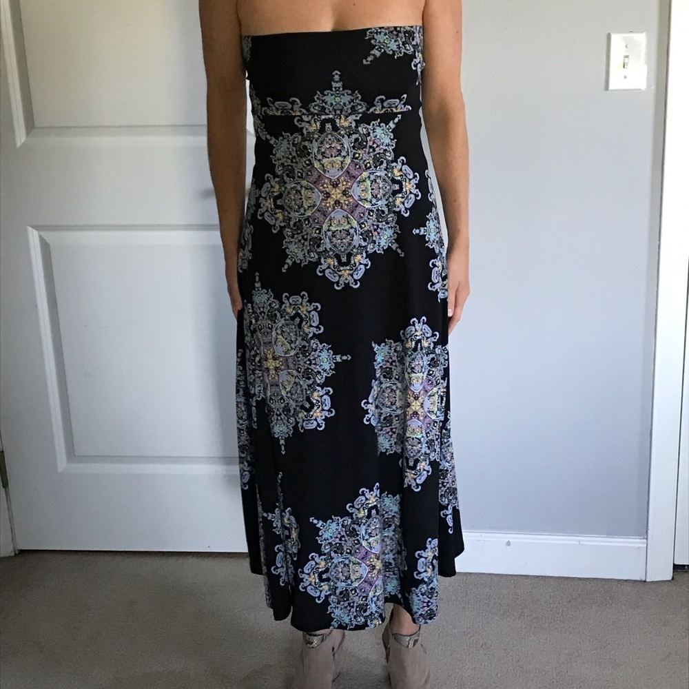 Strapless dress